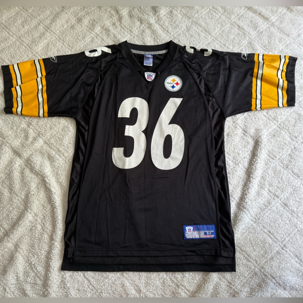 Reebok Black and Yellow NFL Jersey